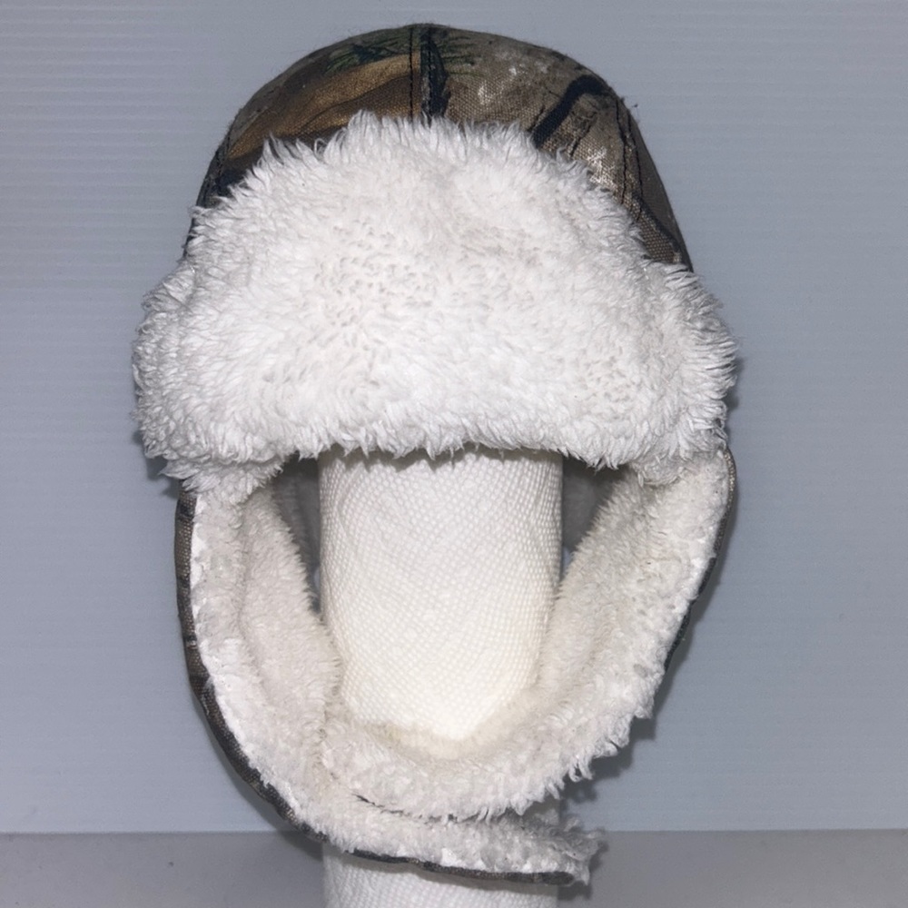 Carhartt Infant/Toddler‎ Sherpa Earflap Hat Realtree Camo Winter Cap
